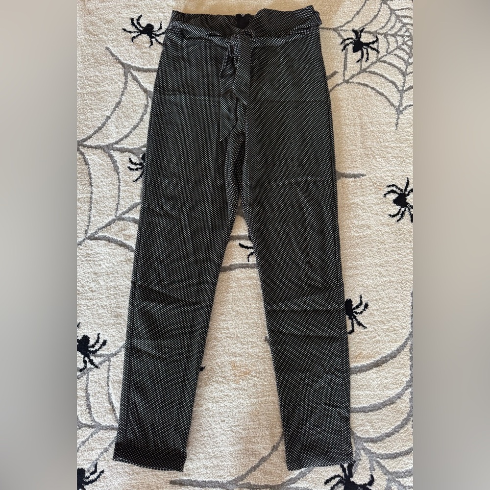 Black and White Polka Dot Slacks